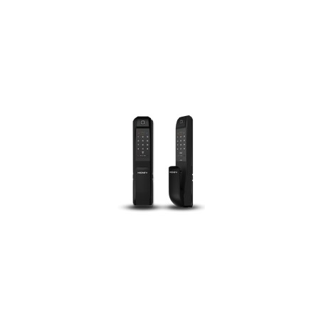 Cerradura Digital Hione Push Pull Mod H-7090 Acabado Negro